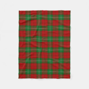 Cobertor De Velo Xadrez Escocesa Clan Lennox Tartan