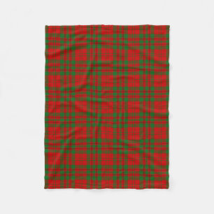 Cobertor De Velo Xadrez Escocesa Clan Livingstone Tartan
