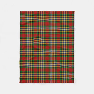 Cobertor De Velo Xadrez Escocesa Clan MacGill Tartan