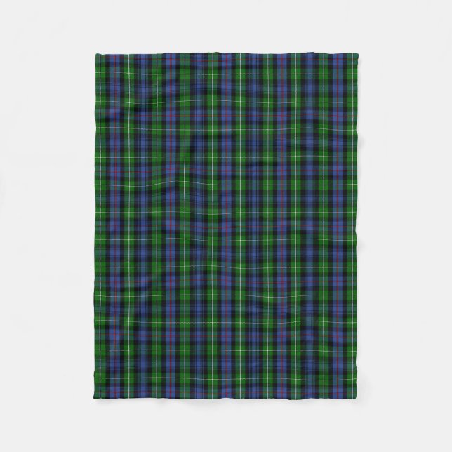 Cobertor De Velo Xadrez Escocesa Clan MacKenzie Tartan (Frente)