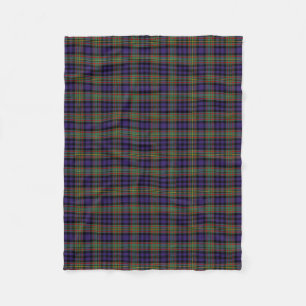 Cobertor De Velo Xadrez Escocesa Clan MacLellan Tartan