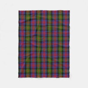 Cobertor De Velo Xadrez Escocesa Clan MacLennan Tartan