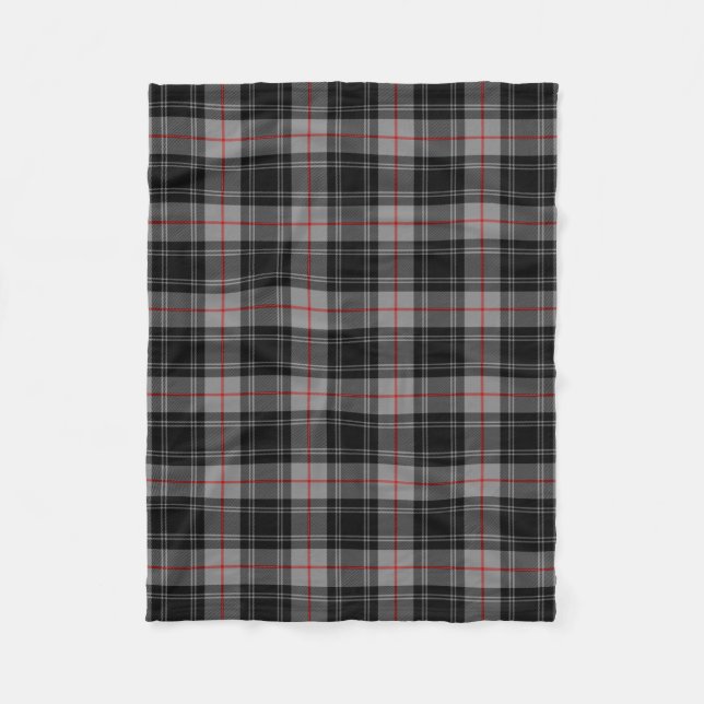 Cobertor De Velo Xadrez Escocesa Clan Moffat Tartan (Frente)