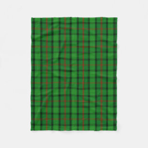 Cobertor De Velo Xadrez Escocesa Clan Ross Tartan