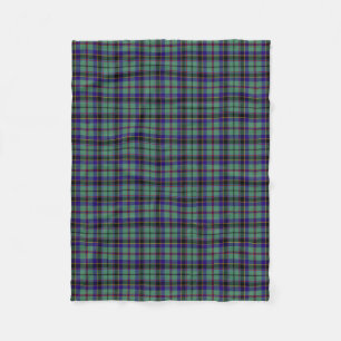 Cobertor De Velo Xadrez Escocesa Clan Stevenson Tartan