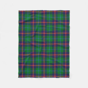 Cobertor De Velo Xadrez escocesa Clan Young Tartan