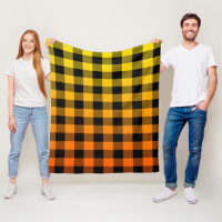 Xadrez preta, amarelo-alaranjado