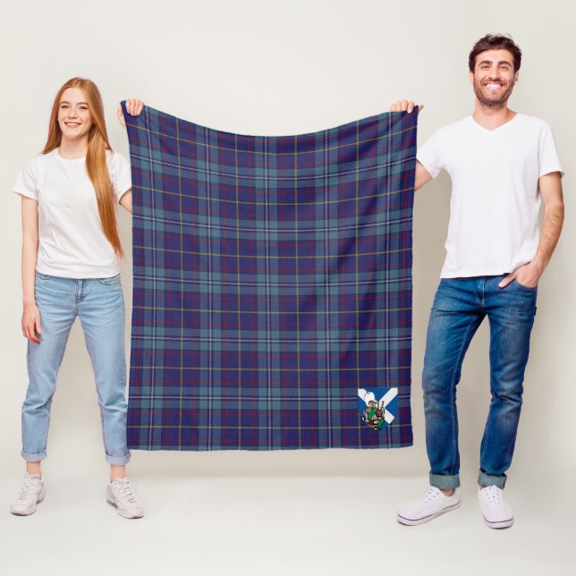 Cobertor De Velo Xadrez Scotts MacCormick Tartan (In Situ)