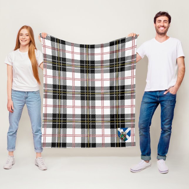 Cobertor De Velo Xadrez Scotts MacPherson Tartan (In Situ)