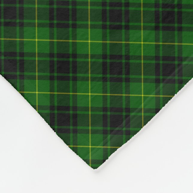 Cobertor De Velo Xadrez verde MacArthur tartan (Quina)