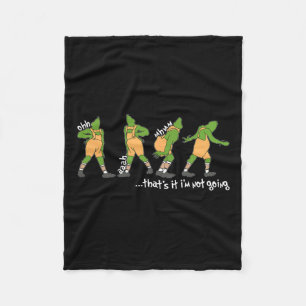 Cobertor De Velo Xmas Divertidos, é isso que eu não vou vestir o Na