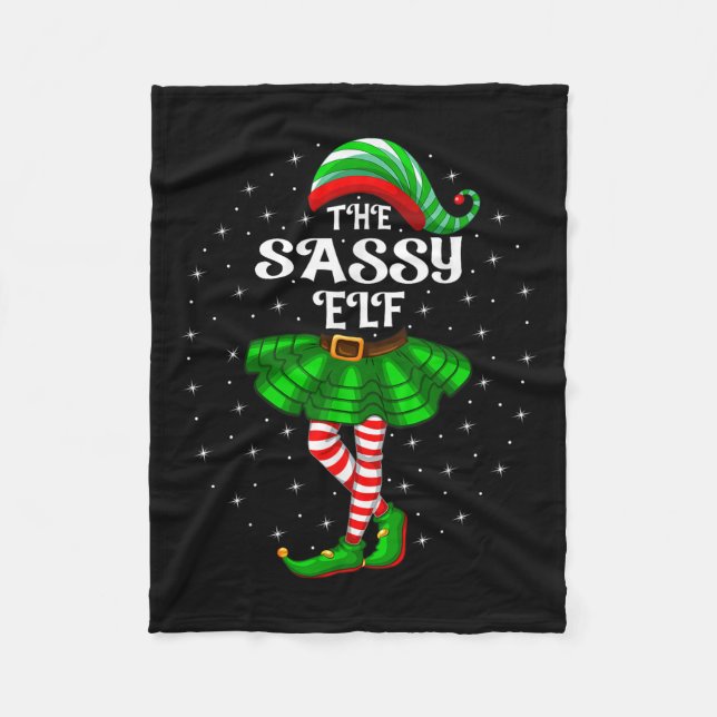 Cobertor De Velo Xmas Family Matching Women Girls Mom The Sy Elf Ch (Frente)