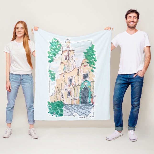 Cobertor De Velo Yellow Church (In Situ)