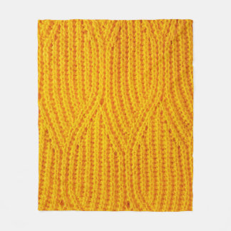 Cobertor De Velo Yellow knitted surface textile material background