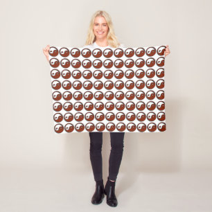 Cobertor De Velo Yin Yang por Shirley Taylor