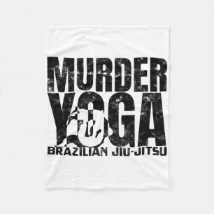Cobertor De Velo Yoga Assassino - Luta engraçada de Jiu Jitsu Brasi