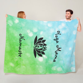 Cobertor De Velo Yoga Mama Namaste design