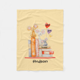 Cobertor De Velo You Are Loved Child's Fleece Blanket