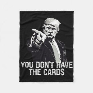 Cobertor De Velo You Don't Have Cards Donald Trump U.s. Vs Ukraine 