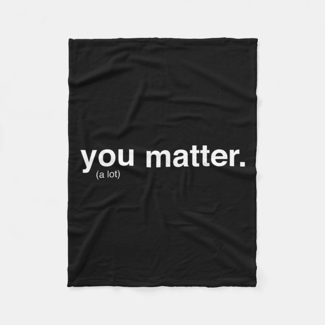 Cobertor De Velo You Kindness A Lot  (Frente)