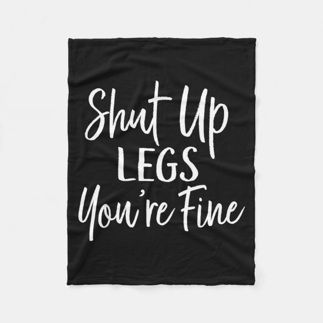 Cobertor De Velo You're Fine Shirt For Gym - Funny Workout  (Frente)