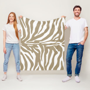 Cobertor De Velo Zebra Stripes