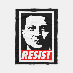 Cobertor De Velo Zelenskyy - Resistir Apoiar a Ucrânia Eu Estou Com