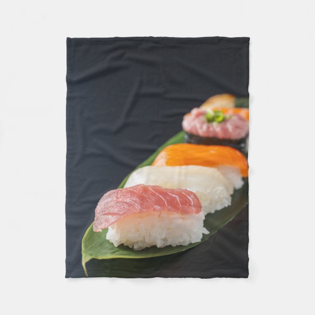 Cobertor De Velo Zen Sushi Harmony – Fleece Blanket (Frente)
