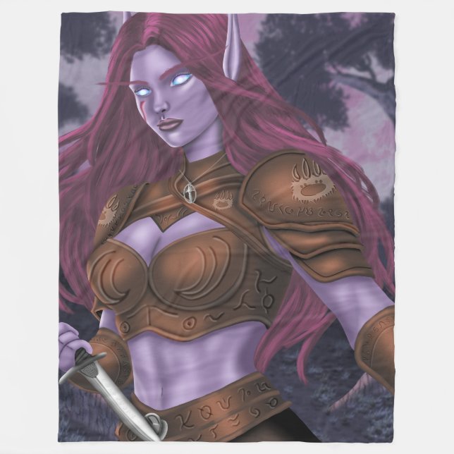 Cobertor De Velo Zendyr na floresta (Frente)