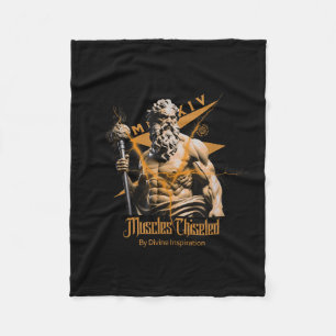 Cobertor De Velo Zeus Deuses Gregos Trovão Mitologia Academia Motiv