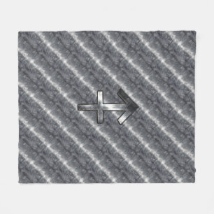 Cobertor De Velo Zodiac Sagitário Em Aço Vestido