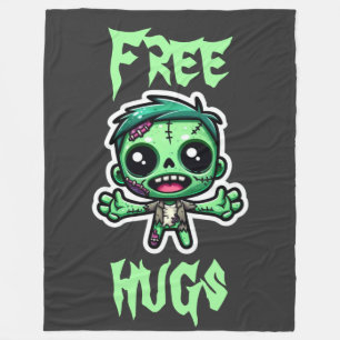 Cobertor De Velo Zombie engraçado