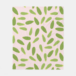 Cobertor De Velo Zucchini Courgette Summer Squash Pattern