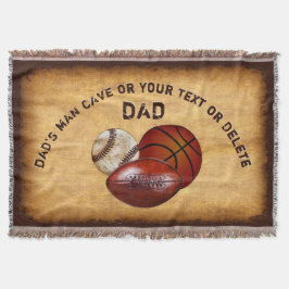 Cobertor Decoração da caverna do homem do pai, cobertura