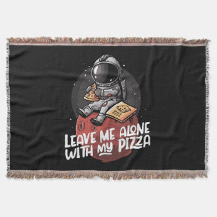 Cobertor Deixe-Me Sozinha Com Minha Pizza