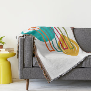 Cobertor Design abstrato do MCM