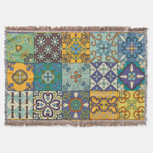 Cobertor Design Azulejo de Talavera Português