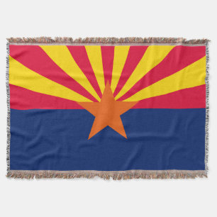 Cobertor Design da bandeira do estado da arizona