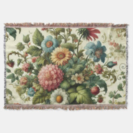 Cobertor Design de Jardim Sem Costura