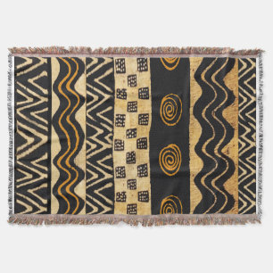 Cobertor Design de Xamã Tribal Africano