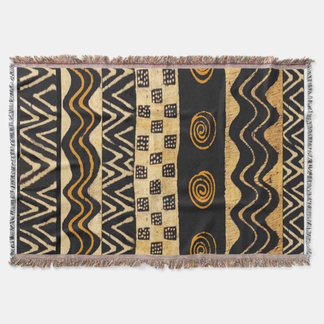 Cobertor Design de Xamã Tribal Africano (Frente)