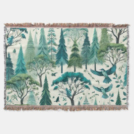 Cobertor Design sem costura inspirada na natureza