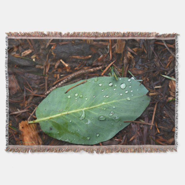 Cobertor Dew Dappled Leaf (Frente)