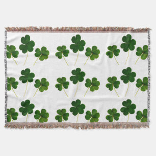 cobertor do Dia de São Patrício do shamrock