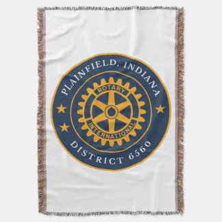 Cobertor do Rotary Club de Plainfield