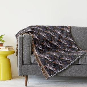 Cobertor Doberman Throw Blanket Doberman Pinscher Blanket
