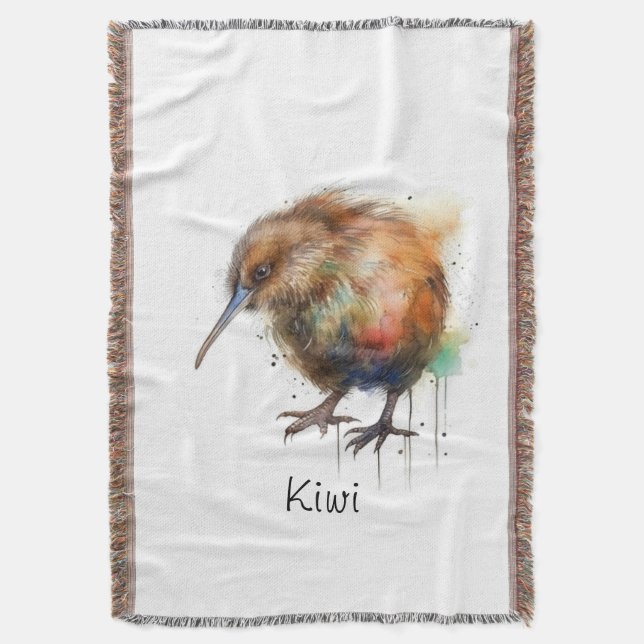 Cobertor Doce Kiwi, personalizado (Frente Vertical)