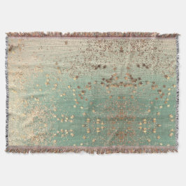 Cobertor Dourado Stardust no Mar Verde