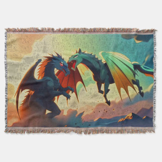 Cobertor Dragon vs Pegasus 