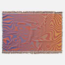 Cobertor Dream Flow l Abstract Trippy Pattern - No. 01